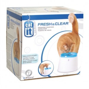 CATIT DESIGN FRESH & CLEAR CAT DRINKING FOUNTAIN 2L