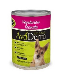 AVODERM NATURAL VEGETARIAN CANNED 13.2OZ-10CANS