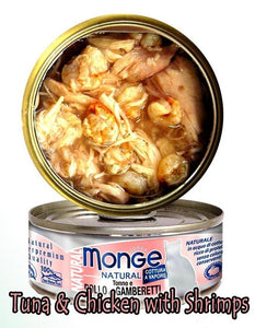 Monge Natural Series – Tuna and Chicken with Shrimps