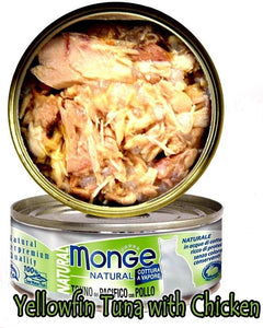 Monge Natural Series – Yellowfin Tuna with Chicken