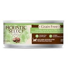Holistic Select Grain Free Chicken Liver and Lamb Pate Canned Cat Food