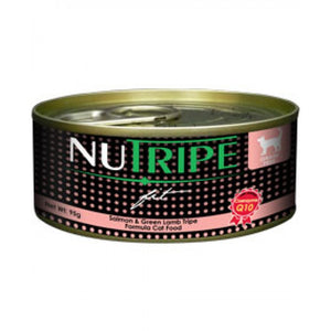 Nutripe Fit Cat Salmon and Green Lamb Tripe 95g-24 cans