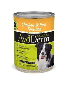 AVODERM NATURAL CHICKEN CANNED 13.2OZ-10 CANS