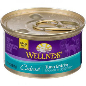 Wellness Cubed Tuna Cat Canned recipe 84g