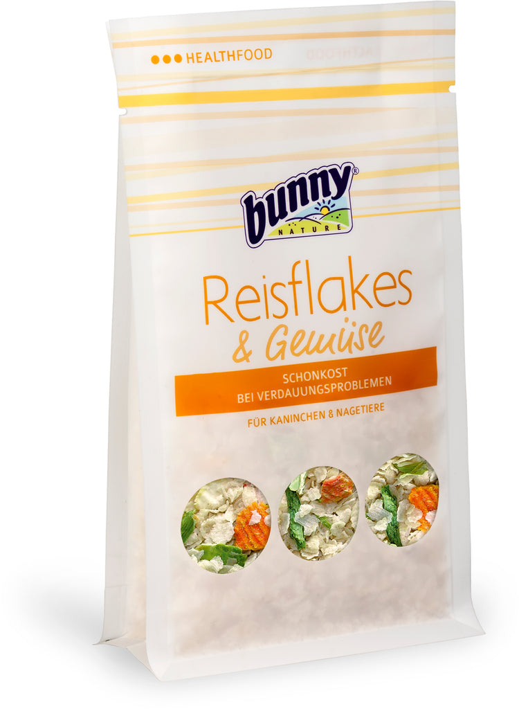 Bunny Nature Rice Flakes & Vegetables 80g