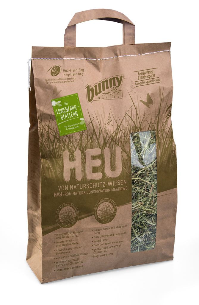 Bunny Nature Hay with Dandelion Leaves 250g