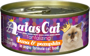 Aatas Cat Tantalizing Tuna & Pumpkin In Aspic Canned Cat Food 80g (24pcs)