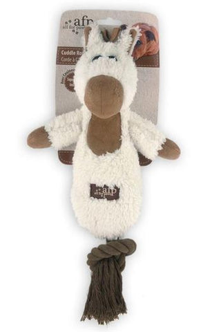 Image of All For Paws Lambswool Cuddle Rope Toy