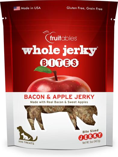Fruitables Whole Jerky Bites Bacon & Apple 5oz