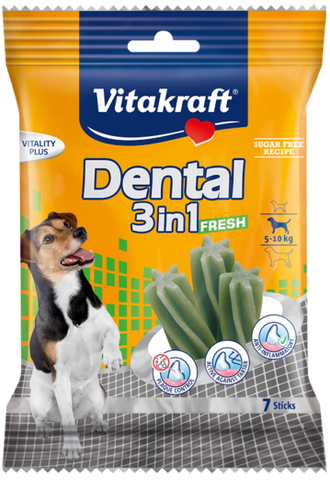 Vitakraft Dental 3in1 Fresh Spearmint (12pcs/carton)