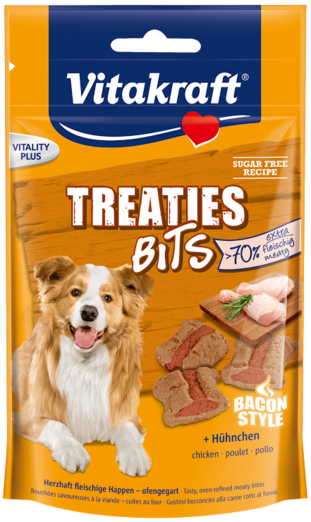 Vitakraft Treaties Bits Chicken Bacon 120g (6pcs/carton)