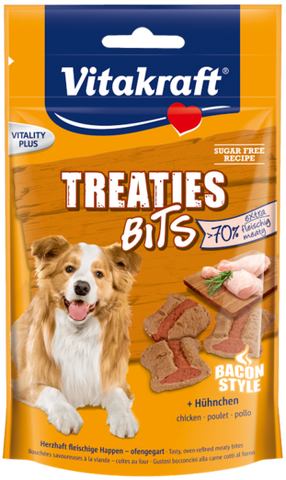 Vitakraft Treaties Bits Chicken Bacon 120g (6pcs/carton)