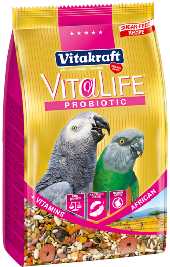 Vitakraft VitaLife Probiotic African Parrot 650g