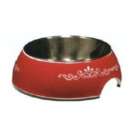 54527 STYLE BOWL WITH PATTERNS AND STAINLESS STEEL INSERT - URBAN