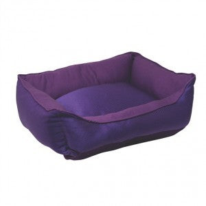 D5206 DOGIT REVERSIBLE CUDDLE BED PURPLE GLAM