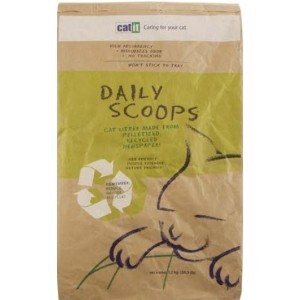 DAILY SCOOPS RECYCLED PAPER CAT LITTER 6KG