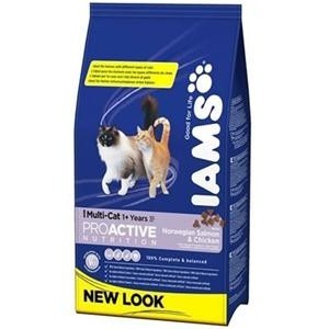 IAMS MULTI CAT SALMON 3KG