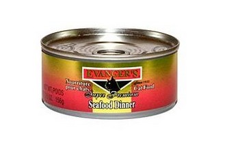 EVANGERS SEAFOOD CAT CANNED FOOD 156G X 24CANS