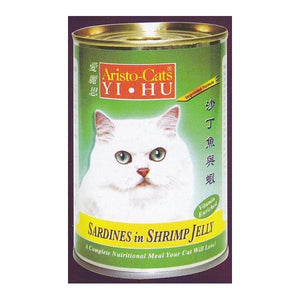 ARISTO-CATS SARDINES IN SHRIMP JELLY 400G