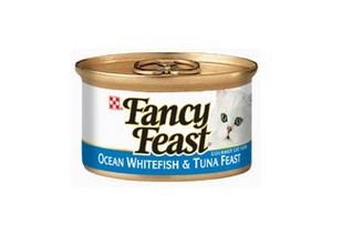 FANCY FEAST OCEAN WHITEFISH & TUNA 85G X 24CANS