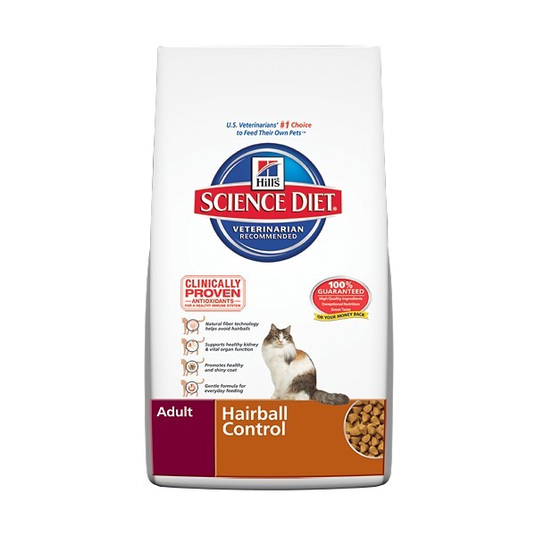 SCIENCE DIET ADULT HAIRBALL CONTROL 3.5LBS