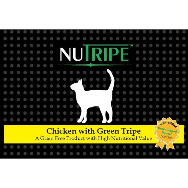 NUTRIPE CAT CHICKEN WITH GREEN TRIPE 185G-24CANS