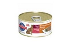 SCIENCE DIET ADULT GOURMET TURKEY ENTREE CAT CANNED FOOD 5.5OZ X 24CANS
