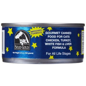 SOLID GOLD CHICKEN AND TURKEY CANNED 5.5OZ-24 CANS