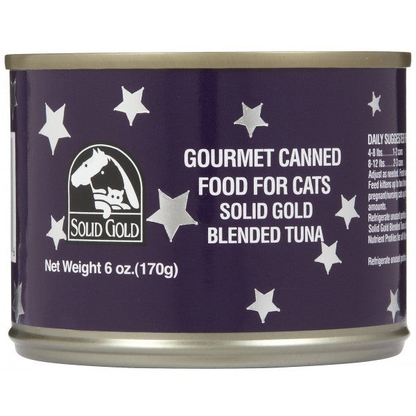 SOLID GOLD TUNA CANNED 6OZ-24CANS