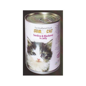 SUMO CAT SARDINE & MACKEREL IN JELLY 400G