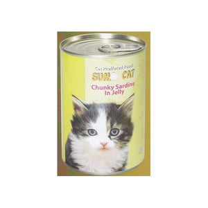 SUMO CAT CHUNKY SARDINE IN JELLY 400G