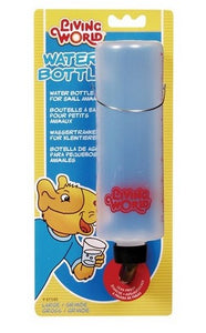 LIVING WORLD SMALL ANIMAL DRINKING BOTTLE 400 ML (16 OZ)