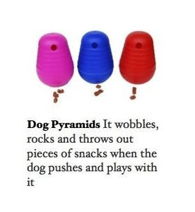 DOG PYRAMIDS (LARGE)- BLUE