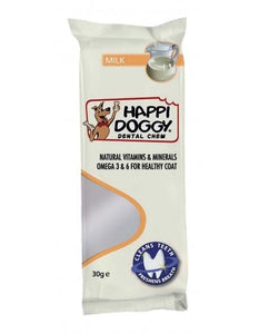 HAPPI DOGGY MILK 4" X 50PCS