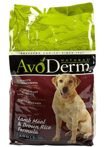 AVODERM LAMB & RICE 2KG