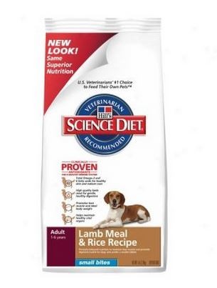 SCIENCE DIET ADULT LAMB MEAL & RICE SMALL BITES 4.5LBS