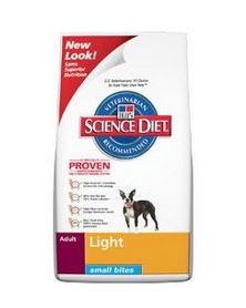 SCIENCE DIET ADULT LIGHT SMALL BITES 7.5KG