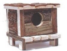 AM086 WOODEN HAMSTER HOUSE
