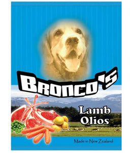 BRONCO OLIOS LAMB AND VEGETABLE DOG CANNED FOOD 390G (24CANS)