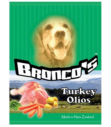 BRONCO OLIOS TURKEY AND VEGETABLE DOG CANNED FOOD 390G (24CANS)