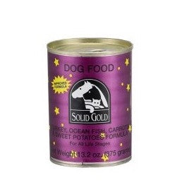 SOLID GOLD TURKEY & OCEAN FISH CANNED FOOD-12 CANS