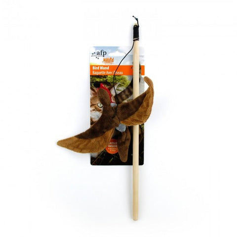 Image of All For Paws Flying Bird Wand Toy