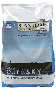 CANIDAE GRAIN FREE PURE SKY WITH DUCK AND TURKEY DRY DOG 4LB