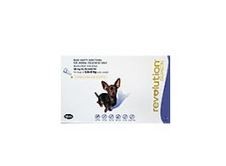 REVOLUTION EXTRA SMALL DOGS 2.5KG - 5KG (3 TUBES)