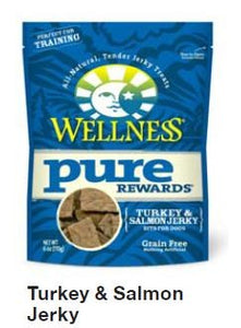Wellness Pure Rewards Turkey & Salmon Jerky 6oz
