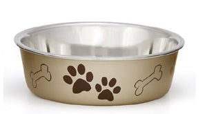 Loving Pets - Bella Bowls Champagne Metallic Small