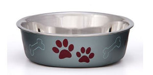 Loving Pets - Bella Bowls Blueberry Metallic Medium