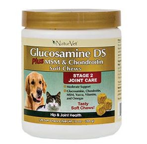 NV GLUCOSAMINE DS PLUS MSM & CHONDROITIN SOFT CHEWS 12OTABS