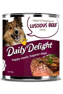 DD Luscious Beef Canned Dog Food 375g X 6cans