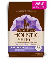 HS Grain Free Adult Health Deboned Turkey and Lentils 5lb